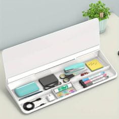 HOME & MARKER® Multifunkční Deska na stůl, Skleněná psací tabule na Psací stůl (45 × 20 cm) | DESKNOTE