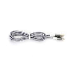 Platinet USB kabel Micro USB 1M 2A Fabric Gray