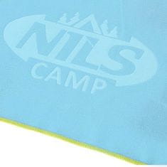NILLS CAMP Ručník z mikrovlákna NCR11 modro/zelený