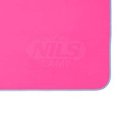 NILLS CAMP Ručník z mikrovlákna NCR11 růžový/modrý