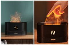 CoolCeny Aroma difuzér s efektem hořícího plamene – ELLIPSE - A476