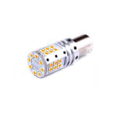 AUTOLAMP žárovka LED 12V 21W BAU15s oranžová CANBUS 1000lm - LED, která nebliká rychleji než žárovka