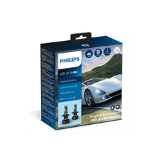 Philips 2ks LED H4 Ultinon Pro9100 +350% 12V-24V