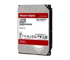 WD RED PLUS NAS 140EFGX 14TB SATAIII/600 512MB cache, 210MB/s CMR