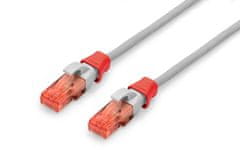 Digitus Color spony pro Patch kabel, balíček 100ks, červená