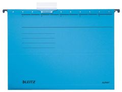 Leitz Desky závěsné papírové Alpha modré, 25 ks