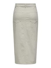 ONLY Dámská sukně ONLLOLA 15318146 Silver Lining (Velikost L)