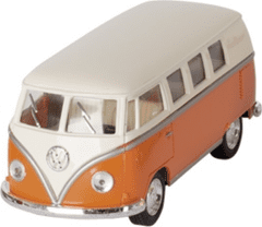 Kinsmart Volkswagen Bus klasik KT5060 (1962) na zpětné natažení - oranžový