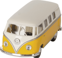 Kinsmart Volkswagen Bus klasik KT5060 (1962) na zpětné natažení - žlutý