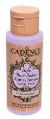 Cadence Textilní barva Style Matt Fabric - fialová lila / 50 ml