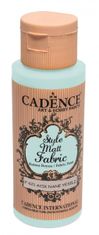 Cadence Textilní barva Style Matt Fabric - světlá mátová / 50 ml