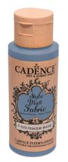 Cadence Textilní barva Style Matt Fabric - tmavě modrá / 50 ml