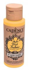 Cadence Textilní barva Style Matt Fabric - tmavě žlutá / 50 ml
