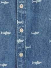 Gap Dětská džínová košile žralok Washwell 4YRS