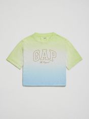 Gap Bavlněné tričko organic s logem S
