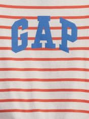 Gap Dětské pruhované tričko organic 2YRS