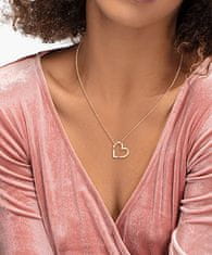 Lacoste Romantický pozlacený náhrdelník Srdíčko Ines 2040329