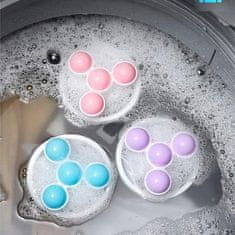 HOME & MARKER® Filtr na čištění pračky, Odstraňovač žmolků při praní, Odstraňovač zvířecích chlupů a vlasů během praní (3ks) | PURAWASH
