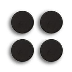Zeller Magnetky kulaté 4ks, černá, průměr 2,3cm