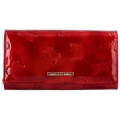 Gregorio Luxusní dámská kožená peněženka Sandro, červená