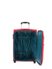 Marina Galanti palubní textilní kufr Economy - červený