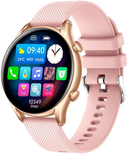Levně myPhone Watch EL, růžovo-zlaté