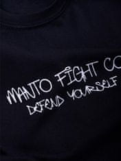MANTO Pánské triko Manto x KTOF LEGAL - černé