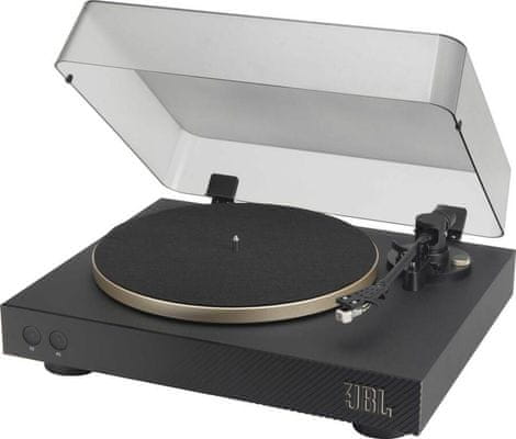 moderní gramofon jbl spinner bt Bluetooth technologie 2 rychlosti otáček výborný vzhled krásné provedení kvalita hliníkový talíř přenoska