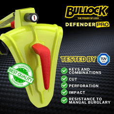 Bullock Defender PRO univerzální zámek volantu - ochrana airbagu