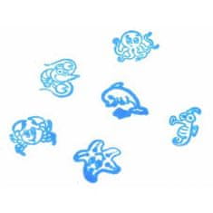 JOKOMISIADA Set razítek – mořská zvířátka, modrá