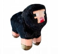 bHome Plyšová hračka Minecraft ovečka černá 18cm