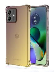 TopQ Kryt Motorola Moto G54 5G Shock duhový purpurovo-žlutý 120890