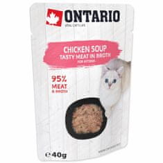 Ontario Polévka Kitten kuře 40g