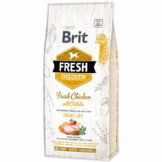 Brit Krmivo Fresh Chicken with Potato Adult Great Life 12kg