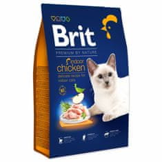 Brit Krmivo Premium by Nature Cat Indoor Chicken 8kg