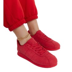 Červené sportovní boty velikost 38