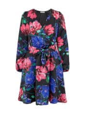 Orsay Černé dámské květované šaty 34