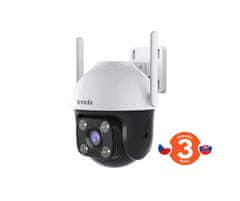 Tenda RH7-WCA - bezdrátová venkovní otočná 4MP IP kamera, RJ45, noční IR + LED světlo, zvuk