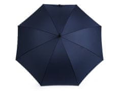 Dámský vystřelovací deštník - modrá tmavá