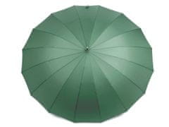 Dámský vystřelovací deštník - zelená ledově