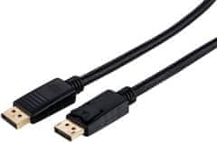 C-Tech kabel Displayport 1.2, 4K@60Hz, M/M, 0.5m