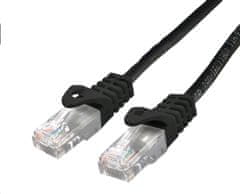 C-Tech kabel patchcord Cat6, UTP, 0.5m, černá