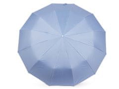 Dámský skládací vystřelovací deštník - modrá světlá