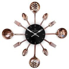 Berlingerhaus Kuchyňské nástěnné hodiny Black Rose Collection