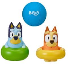 TM Toys Bluey stříkací hračky do vody 3 kusy