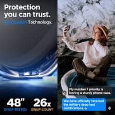 Spigen ochranný kryt Optik Armor pro Samsung Galaxy A55, černá