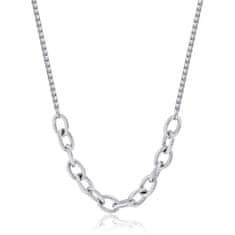S'Agapõ Moderní ocelový náhrdelník Chunky SHK61