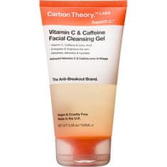 Carbon Theory Čisticí pleťový gel Vitamin C & Caffeine (Facial Cleansing Gel) 100 ml