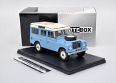 WHITEBOX WHITEBOX Land Rover series III 109 (1980) - Světle Modrá/Bílá WhiteBox 1:24