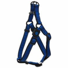 ACTIVE DOG Postroj Premium M modrý 2x53-77cm